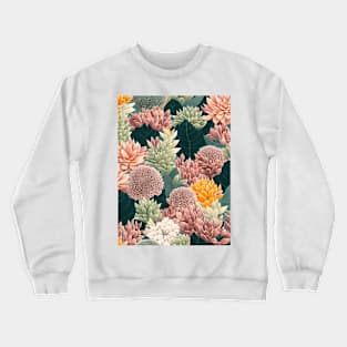 Chromatic Botanic Abstraction #43 Crewneck Sweatshirt